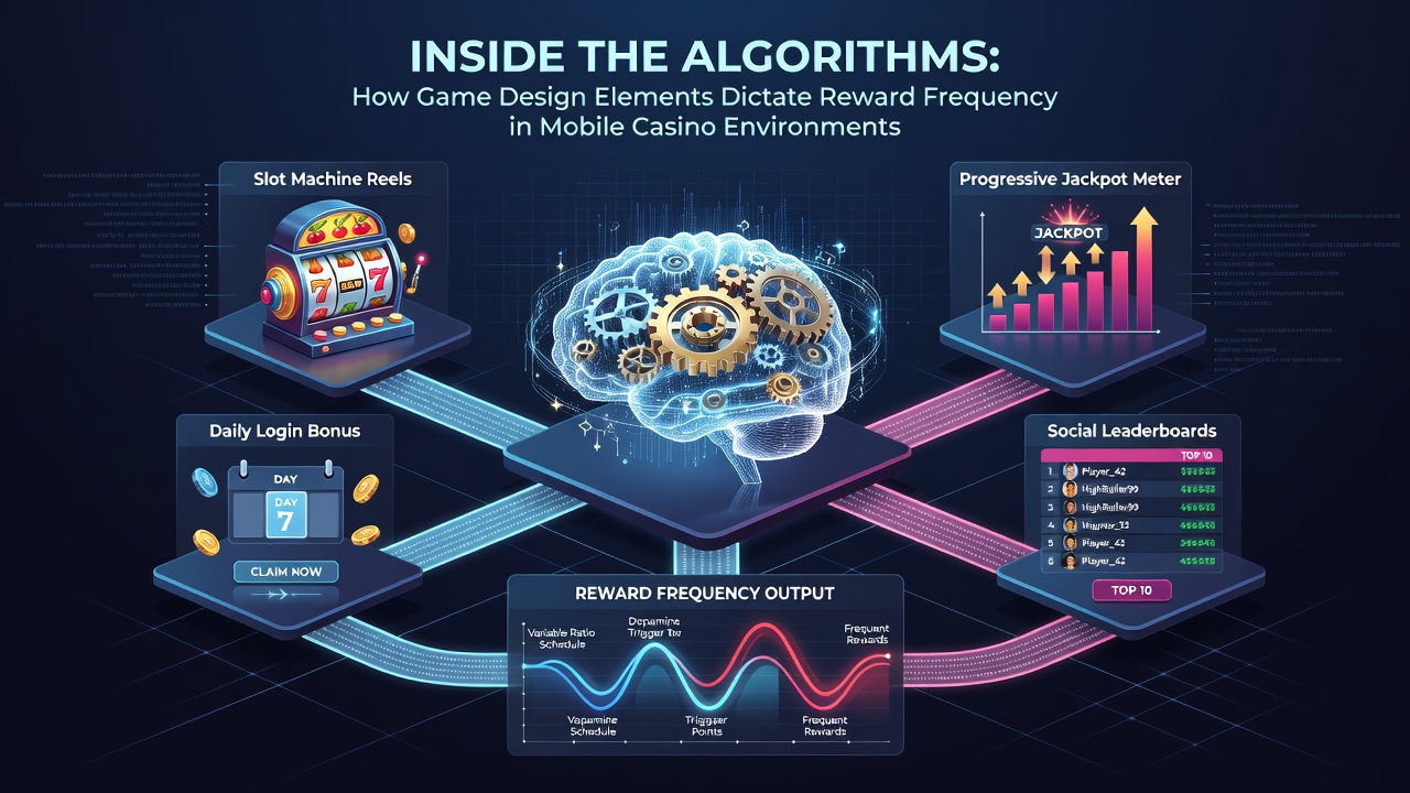 Algorithm flowchart illustrating volatility levels and bonus trigger probabilities in mobile slots