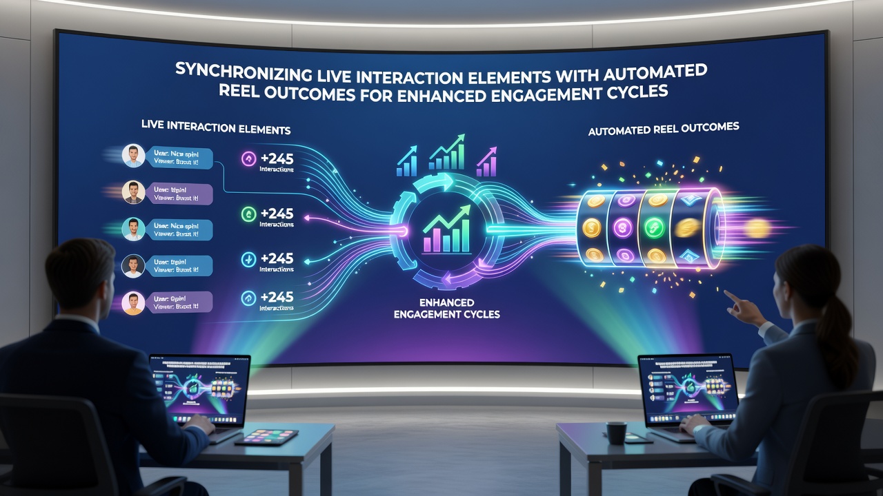 Close-up of mobile screen displaying live dealer interaction synced with slot reel bonus activation